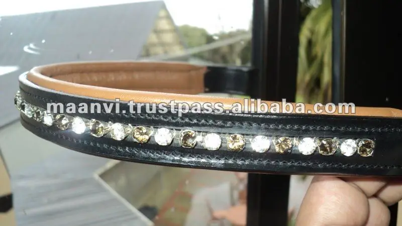 HORSE LEATHER BROWBANDS