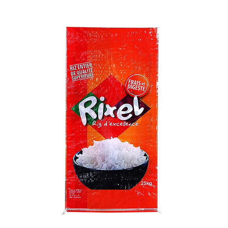 Waterproof BOPP Coated PP woven Bag for wheat, rice