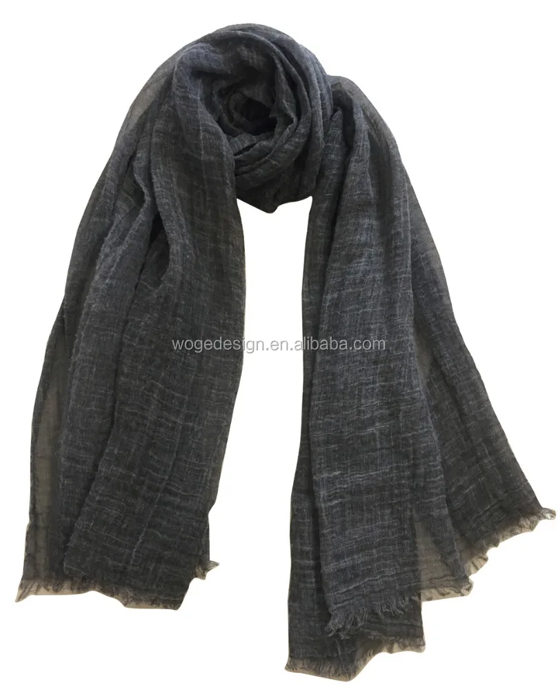 2017 Vogue elegant Australia soft headwear mascadas shawl scarfs maxi muslim plain solid womens wholesale linen cotton hijab