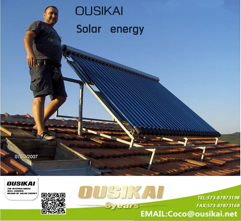 European Style Hot Selling Heat Pipe Solar Collector/Solar Panel/Solar Water Heater(Manufacturer)