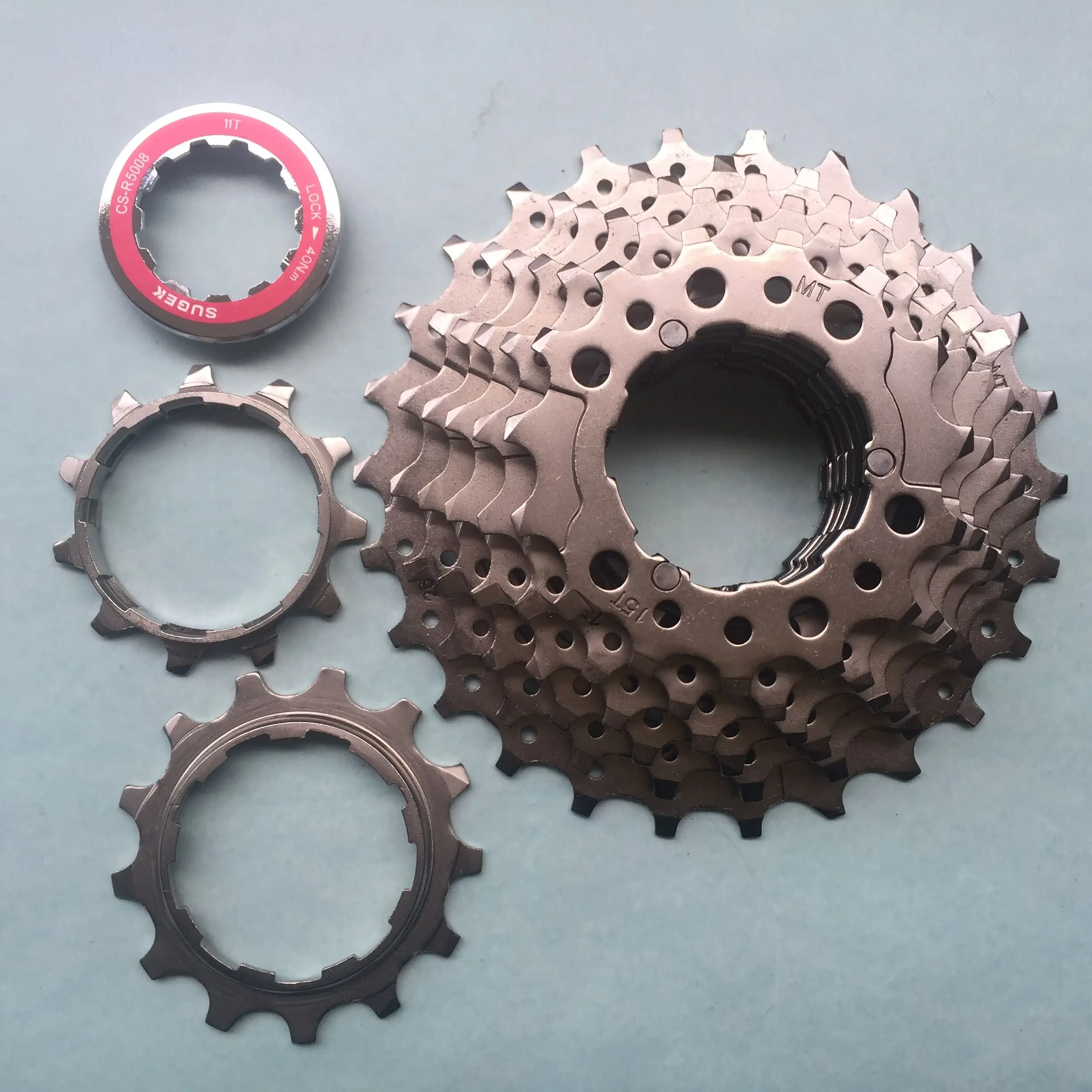 Road Bike Bicycle Parts 8S 9S 10S 11S Speed Freewheel Cassette Sprocket 11- 34T Compatible for Road Bike