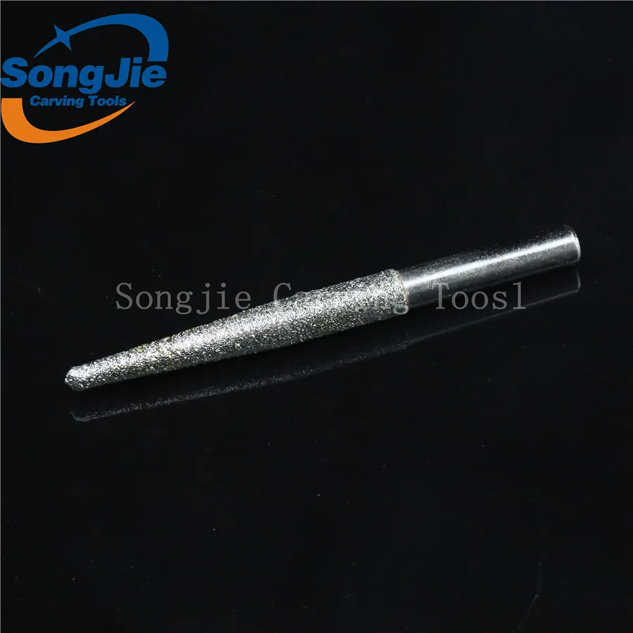 CNC carving tool Stone Engraving Machine Cutter Stone Cutting Bits Electroplated diamond router bits for granite