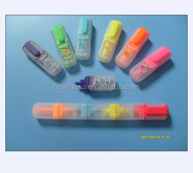 Мини-рулон баррель прозрачный Подгонянный маркер мини изюминка легко носить с собой