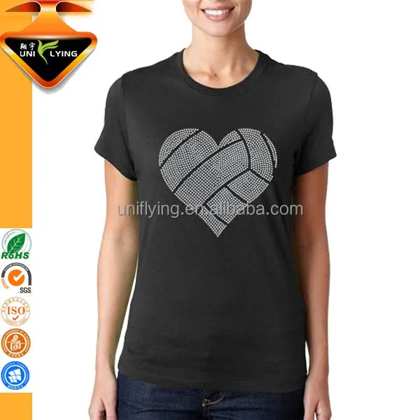 rhinestone heat transfer bling  Iron On Rhinestone for Women T-shirts