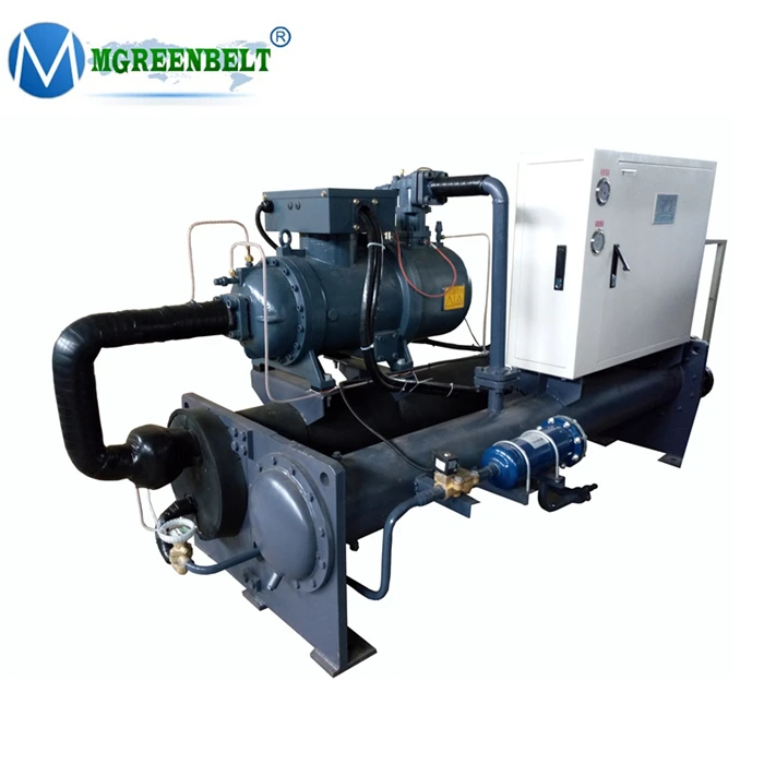 Single / Two Compressor 50 Ton Industrial Water Cooled Screw Chiller
