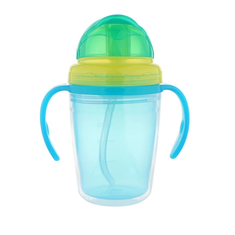 Baby Training Cup with Plastic Handle for Kids,BPA free cute baby water cup,baby cups