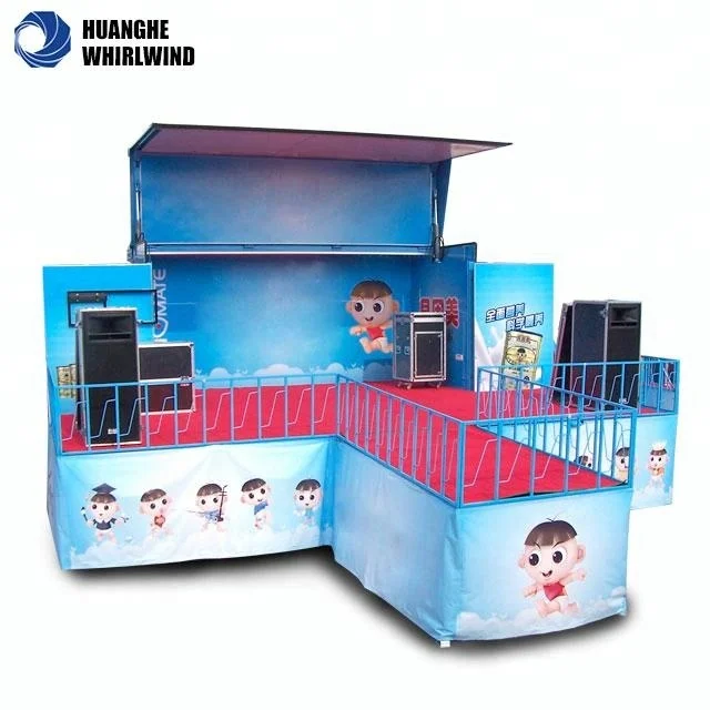 Mobile Cinema Mobile Stage Live Performances Vehicle