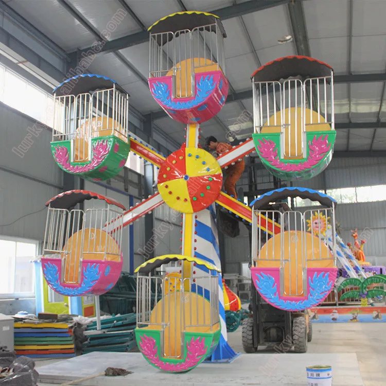High Quality Fairground Equipment Small Ferris Wheel Rides Children Amusement Park Attraction for Sale