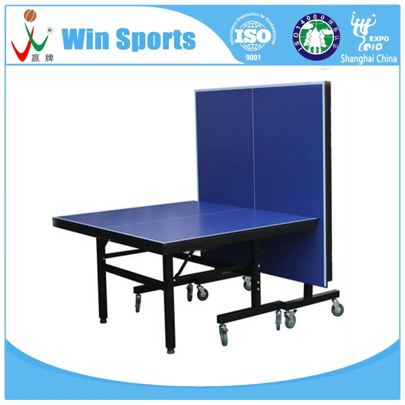 
3%OFF!!!factory hot sale 18mm MDF indoor foldable single pingpong table tennis tables china tournament 