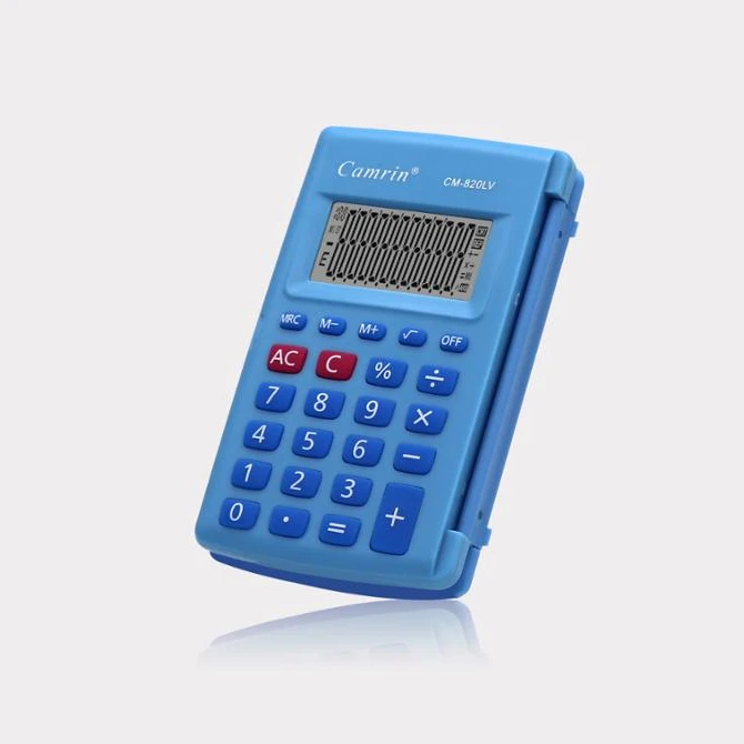 Wholesale Promotion Price Electrical Colourful Small Calculator with Plastic Cover