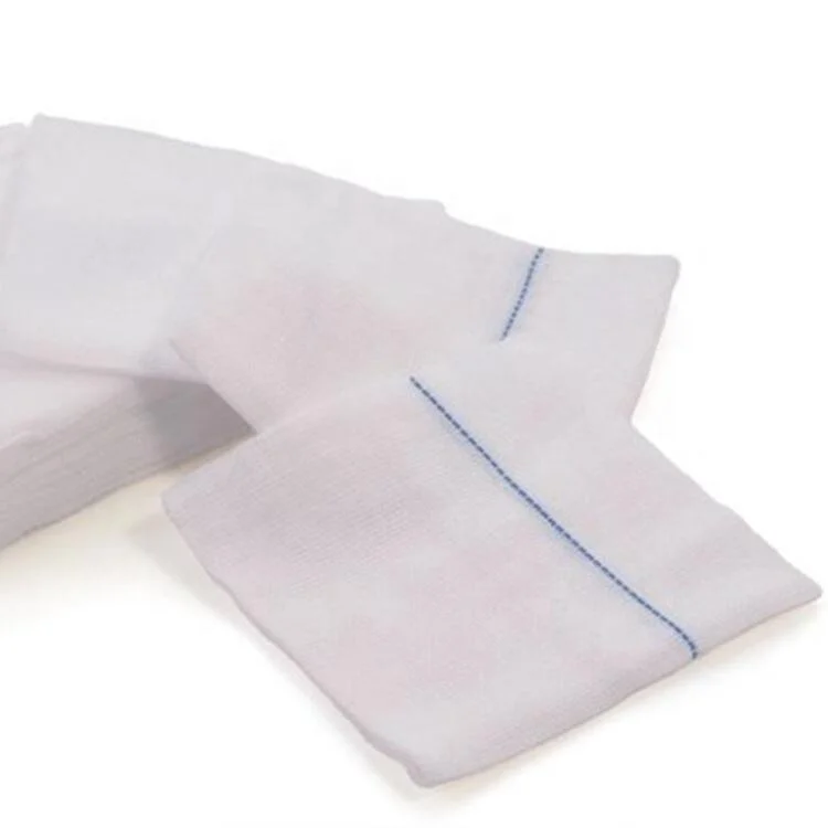 Disposable sterile wholesale cotton gauze pad high quality compress gauze