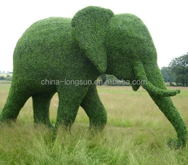 LSWS15122620 China wholesale custom made style artificial boxwood sculpture for landscaping