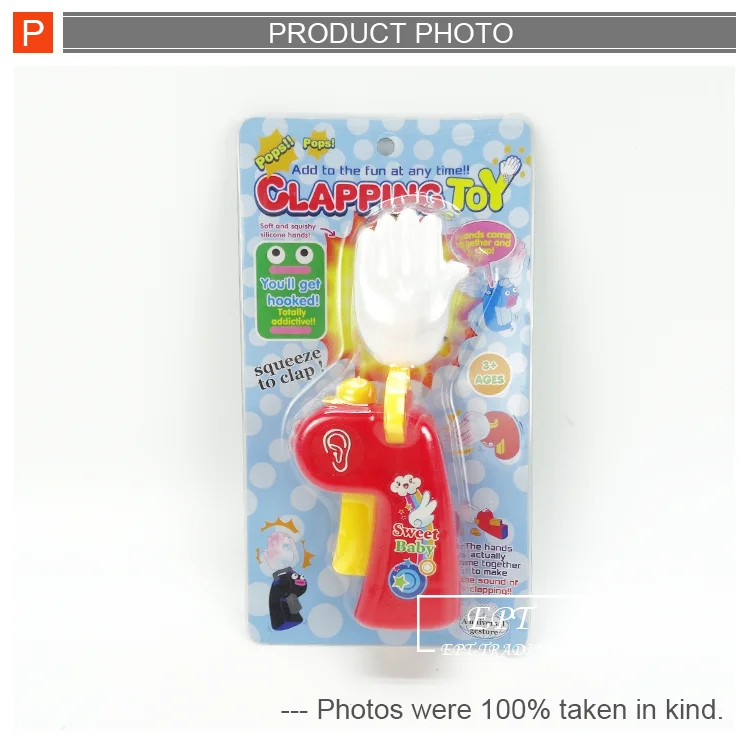 
Plastic clown plastic clapping key finder clapping hands toys for wholesale 
