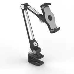 Lazy Bracket Aluminum Adjustable Long Arms Flexible Phone Holder Tablet Stand Desk Tablet mount