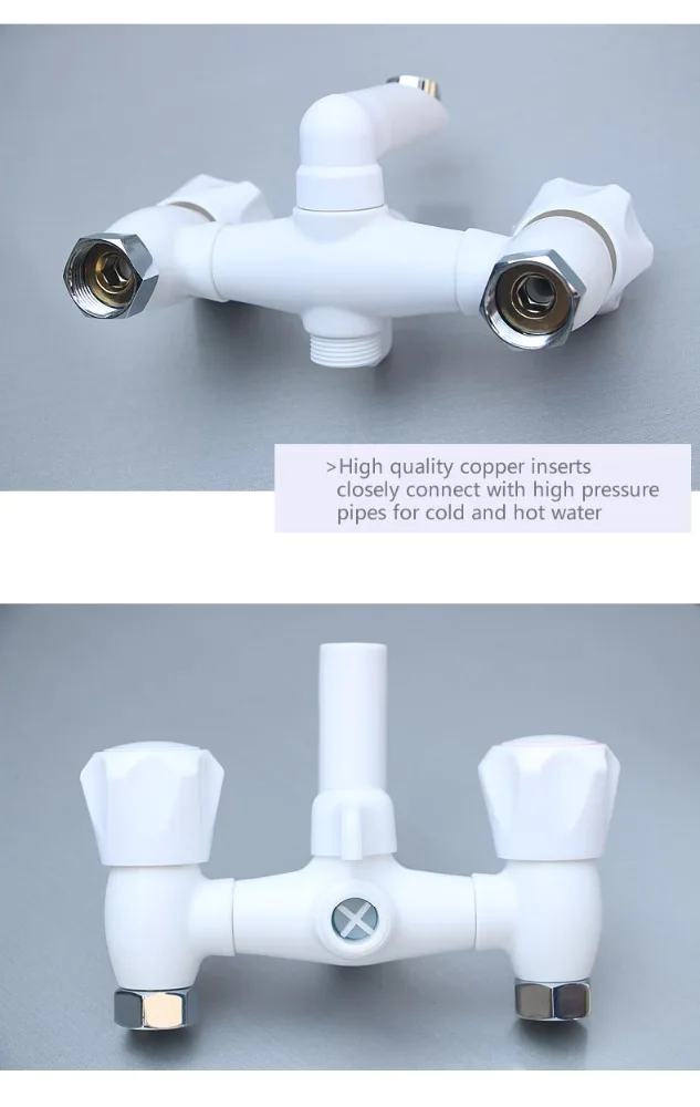 
7 way PPR material bathroom basin mixer faucet 