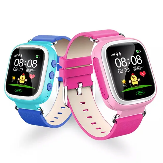 
Cheap Kids SOS Smart Watch Anti-Lost SOS Calling Remote Monitor Child Waterproof Smart Watch 