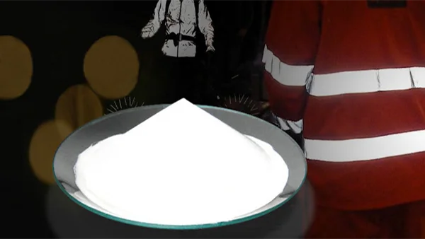 20um White color reflective powder for fabric printing