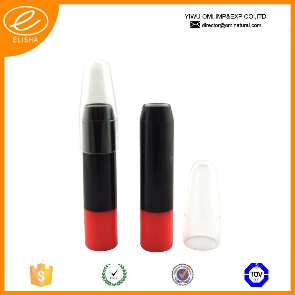 Малый цилиндрический нижняя емкость рассыпчатую пудру чехол