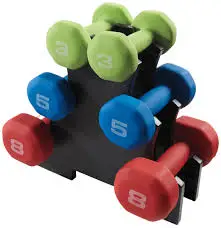 
New Product China Supplier NQ Sports 2019 Hot Sale High Quality Customized Dumbbell With Different Levels For Muscle Exercise 