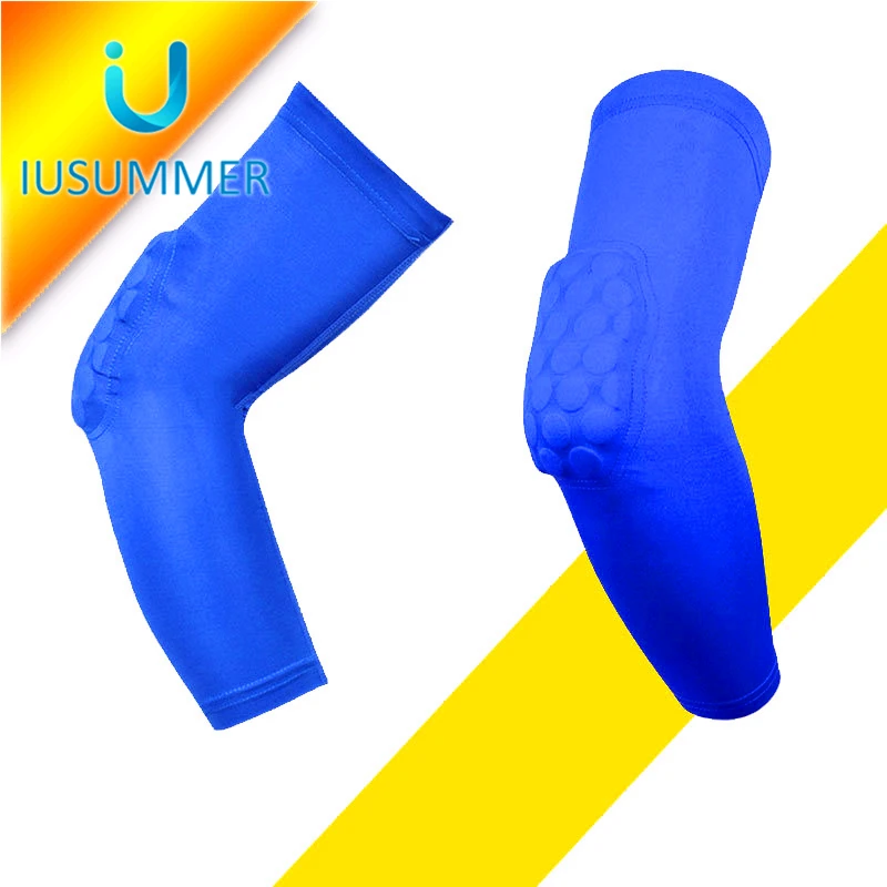 
Polyamide Fabric High Elasticity Elbow Sleeve Protector for Basketball Running Gym Exercise Sports Protective Gear 