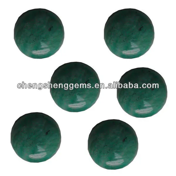 20mm Round Natural Amazonite Gemstone Cabochons