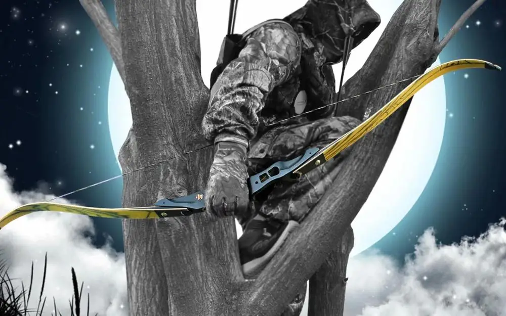 F161 Junxing recurve bow take down limbs hunting recurve bow china wholesale