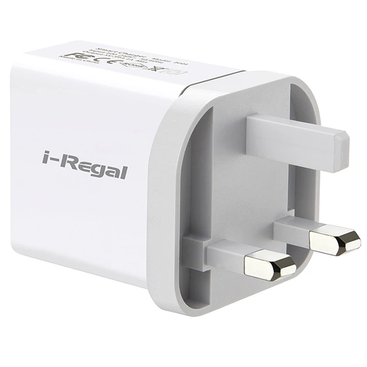 
Factory Wholesale cell phone 4.2A fast charging 4 usb port wall charger 