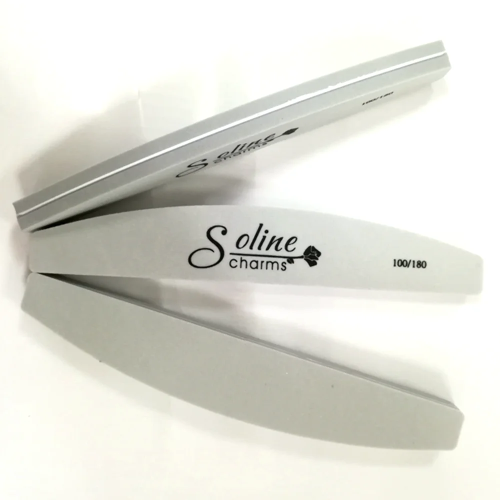 Моющийся шлифовальный буфер, серый шлифовальный буфер для ногтей