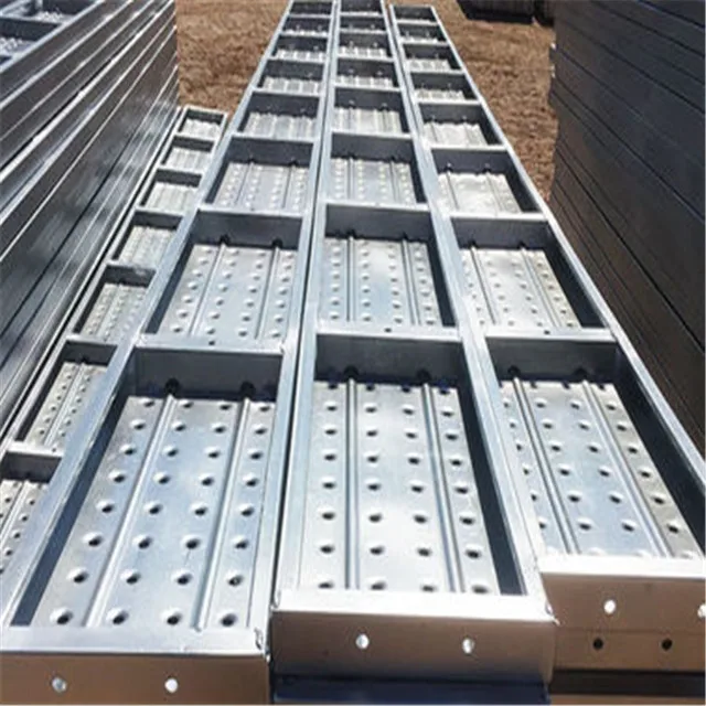 construction galvanized surface treatment scaffolding steel plank