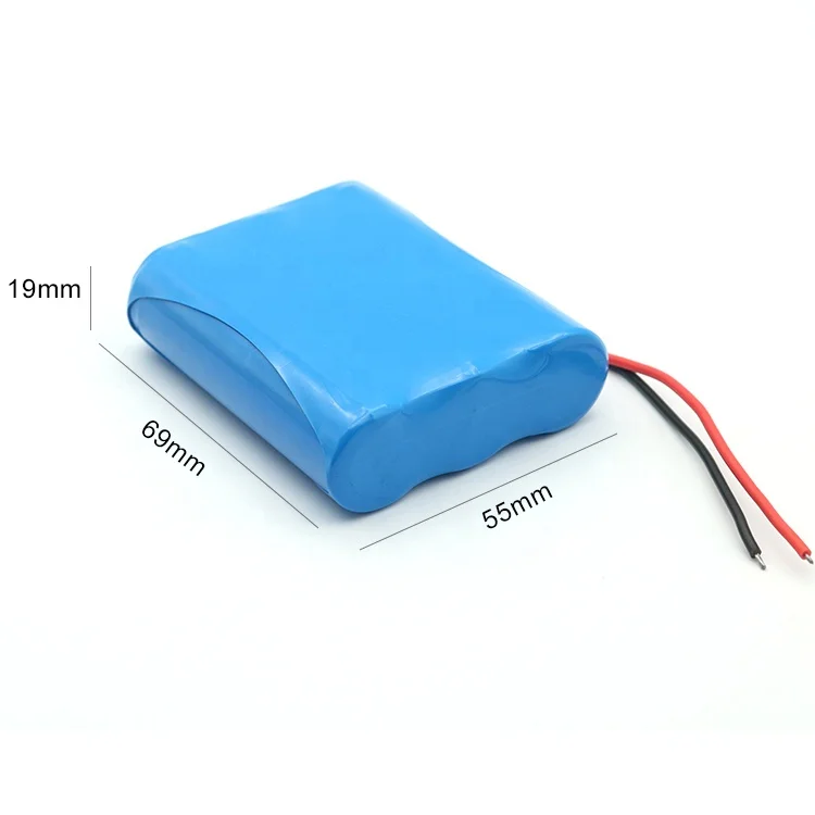 
Deep Cycle Rechargeable 1S3P 18650 3.7V 6000mAh Li Ion Battery Pack for Digital Devices 