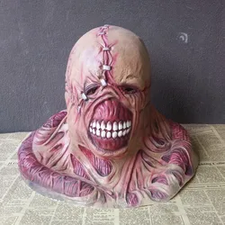 Wholesale Halloween Cosplay Props New Bloody Scary Zombie Ghost Mask Design Latex Mask For Party
