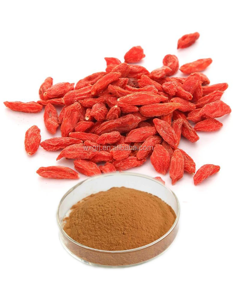 Фрукты китайской волчьей ягоды, полисахарид 10% ~ 50% 90%, порошок и обслуживание OEM