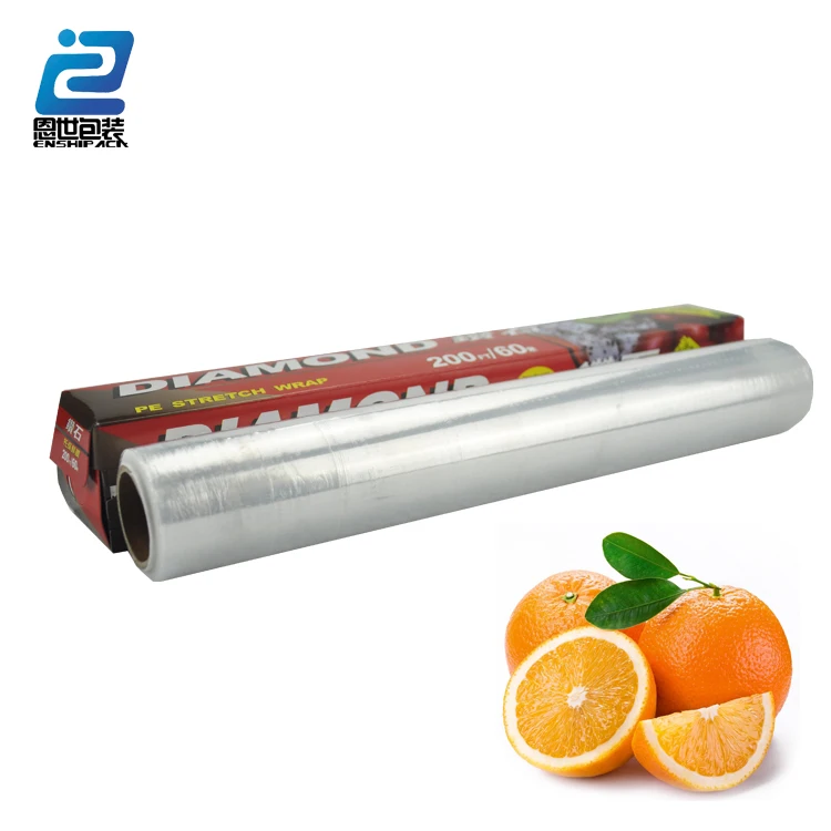 china manufacture wholesale food grade pe plastic wrap cling film
