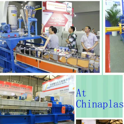 SHJ-65 PE/PP powder/granule + caco3 parallel co-rotating masterbatch extruder