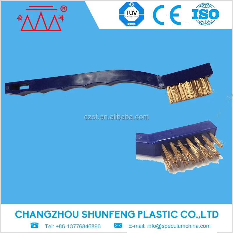 nylon brass and stainless steel Surgical instrument cleaning brush