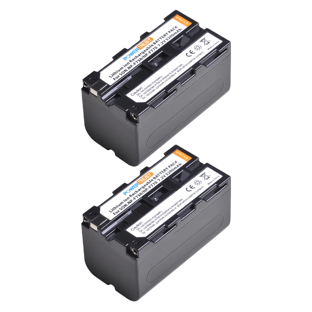Rechargeable Battery for Sony NP-F750 NP F750 NPF750 NP-F770 NPF770