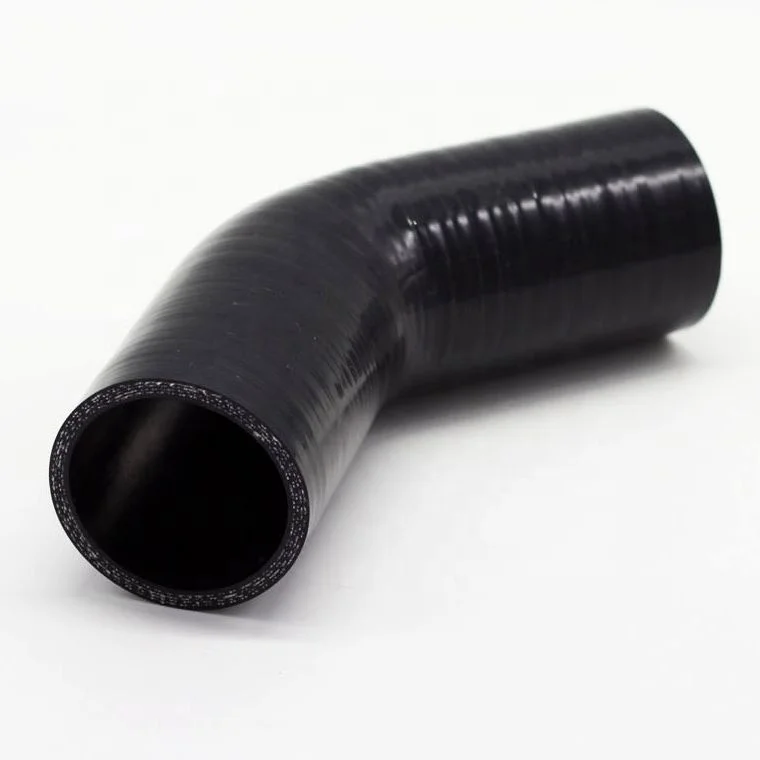 2020 Great Price black 135 degree Silicone duct hose flexible turbo silicone elbow hose with great price