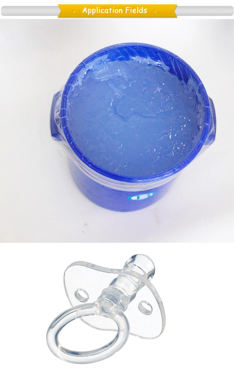 Transparent Food Silicone Rubber LSR Food Silicone For Nipple Kitchen Ware BQ6360