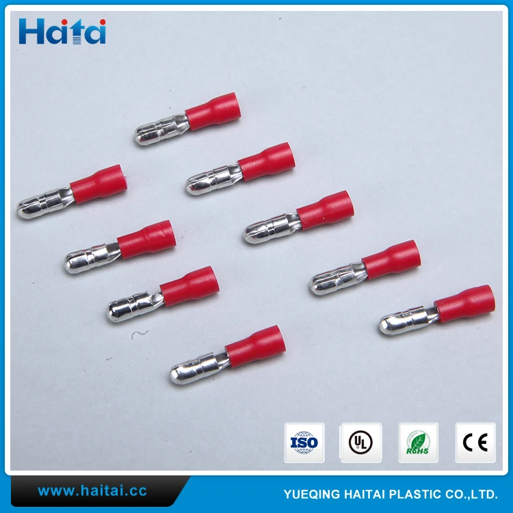 Haitai Стандартный Кабель Питания Размеры MPD Пуля Shaped Отец Предварительно Изоляции Терминал