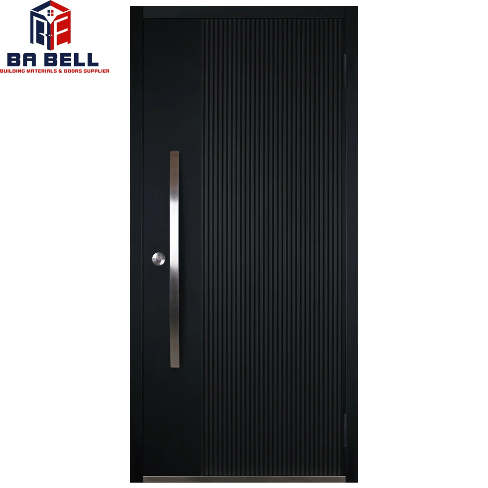 Factory Hot Sale Many Design Good Quantity Indian Main Door Design Steel Metal Security Door