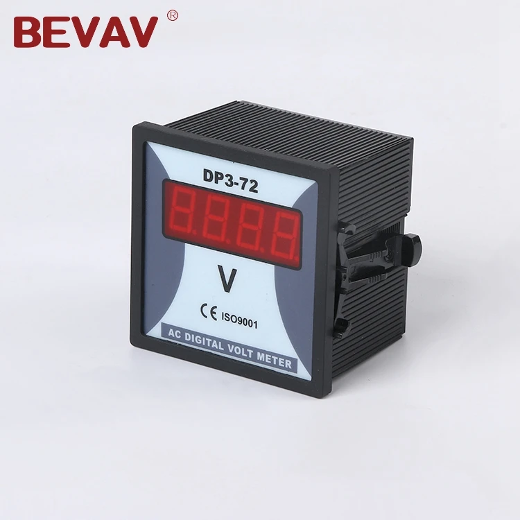 BEVAV A+ quality single phase AC voltage Meter, digital voltmeter