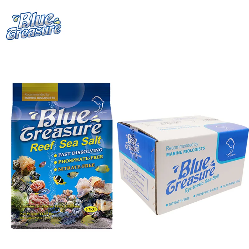 Blue Treasure Salt Water Red Coral Sea Salt
