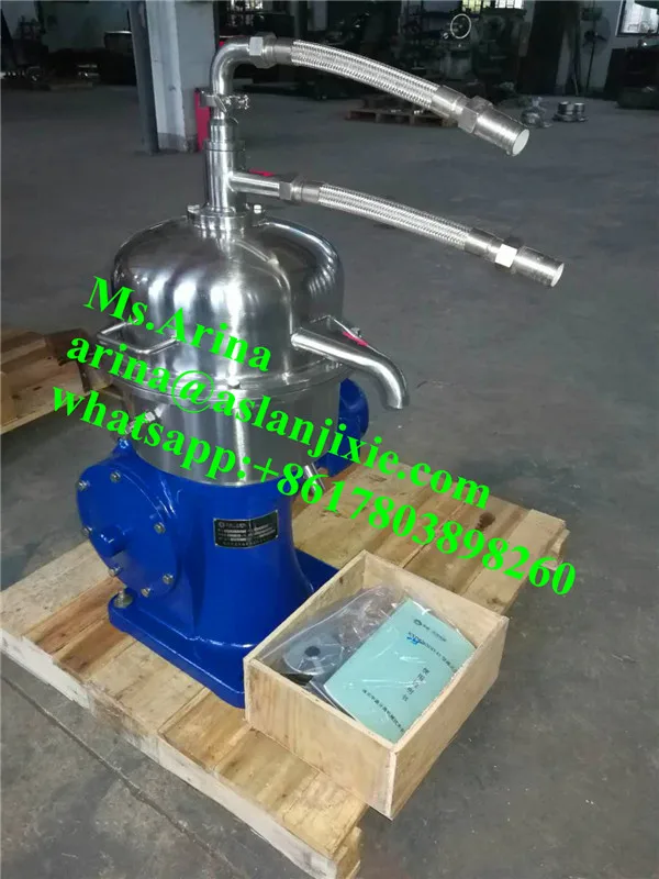 dairy cream clarifier/ cow milk Degreasing machine/ milk fat cream separator