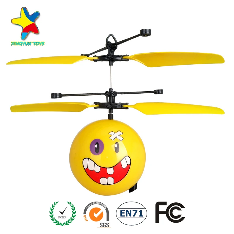 Best Kids Toy Hand Sensor Led Flying Ball Helicopter Toys XY-102 Magic Flying Ball