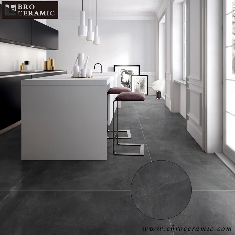 grey beige color stone look floor porcelain tile matt surface indoor ceramic tiles porcelain carreaux sol 60x60
