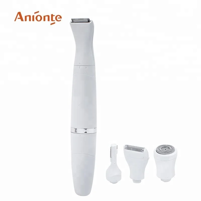 Лидер продаж, набор 4 в 1, бритва для женщин, триммер для бровей, триммер для бикини