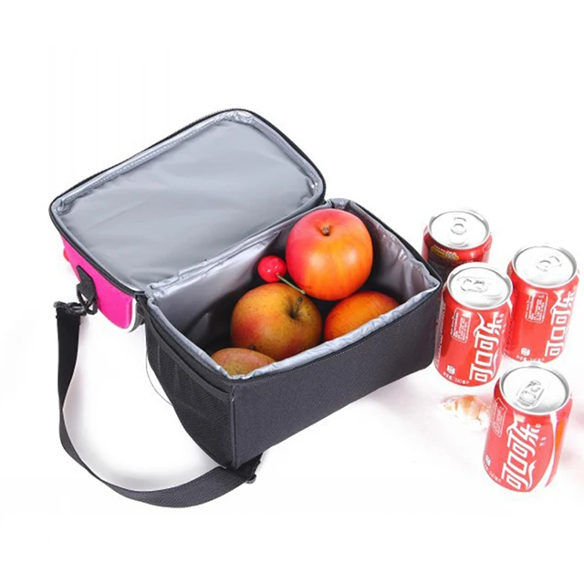  Оптовая продажа двухслойный изолированный ланч-мешок охладители с тоутом