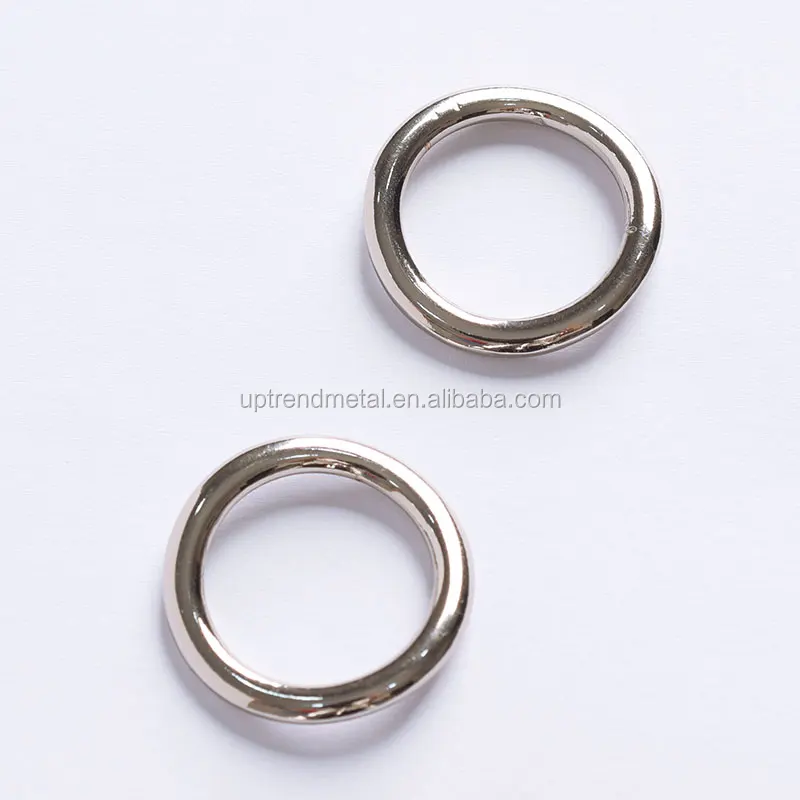 
Silver Bikini Swimsuit Rings And Woman Shoe Decorative Bag Strap Rings Buckle Used For T-shirt/Shoulder Strap/Aprons 
