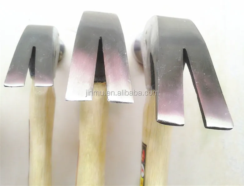 eco-friendly FSC certified iron hammer with wooden handle