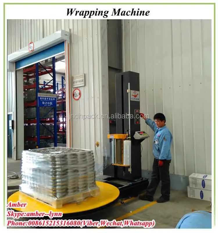 semi-auto pallet stretch packaging machine(t1650f)